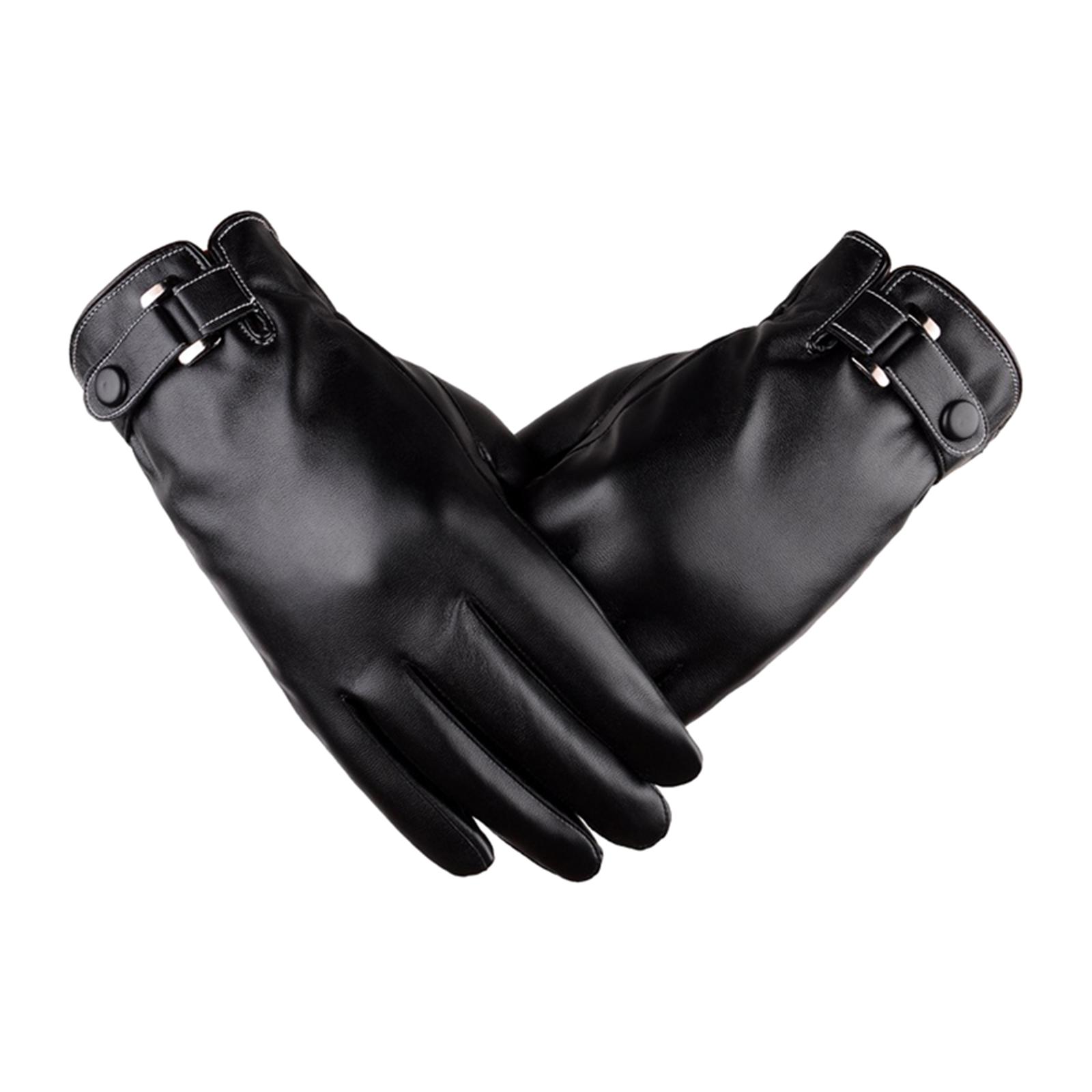 Gants d'hiver pour hommes, pou - Leather Driving Glove avis et prix